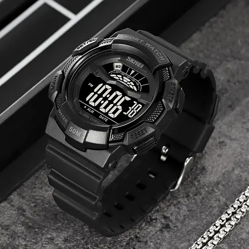 Наручний годинник чоловічий 2153BKBK Black-Black Skmei acs0030232 - фото 5