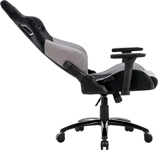 Геймерське крісло GT Racer чорне із сірим (X-2420 Black/Gray) - фото 6