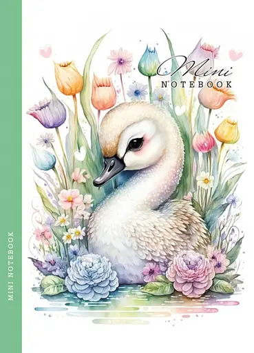 Блокнот, 55 г, 128x165 мм, 64 аркуші, інтегральна палітурка, матова ламінація, дизайн 23180