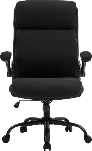 Офисное кресло GT Racer черное (B-3021 Fabric Black) - фото 2