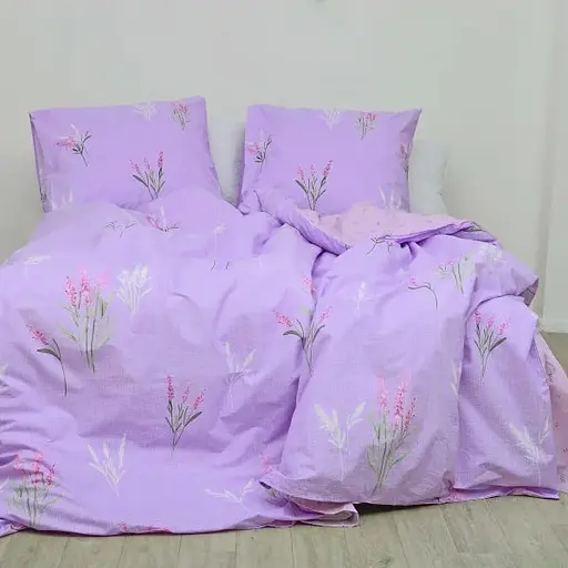 Комплект постільної білизни Viluta євро ранфорс 21146 100% бавовна - фото 2