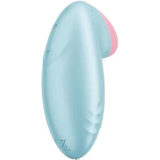 Cмарт-вибратор для клитора Satisfyer Tropical Tip Light Lilac Light Blue - фото 6