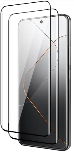Защитное стекло DK для Xiaomi 14 Ultra 3D Full Glue 020985 black 2 шт. - фото 2