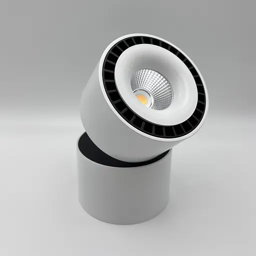 Точечный светильник Skarlat RSLC7560 28W WH+BK 4000K - фото 3