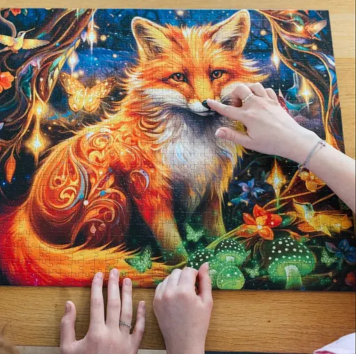 Пазл DreamScapes: Казковий лис - 1000 елементів Trefl 10932 - фото 4