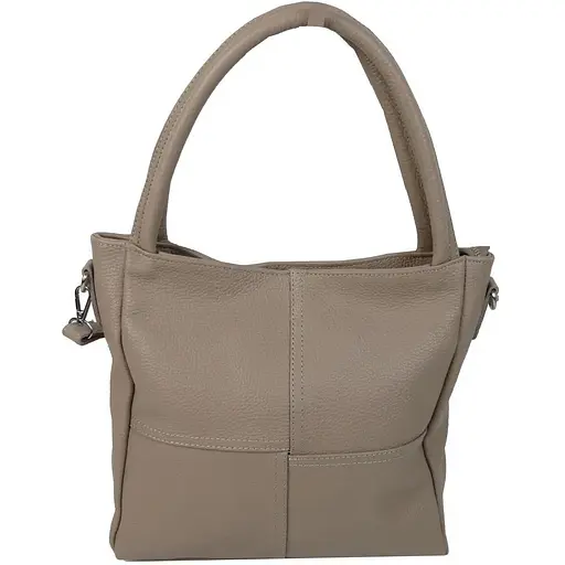 Женская кожаная сумка на двух ручках Borsacomoda 29х28х10 см sum0026802 - фото 1