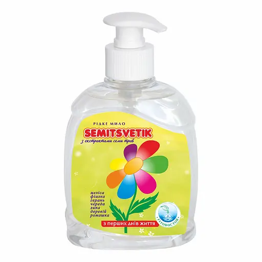 Жидкое мыло Fitodoctor Семицветик с экстрактами семи трав 300 мл
