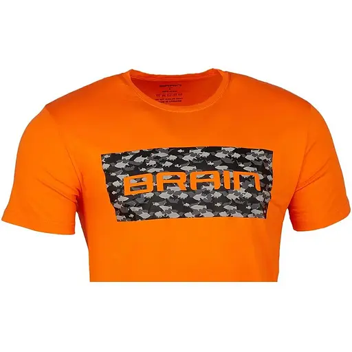 Футболка Brain 2022 M Orange - фото 3