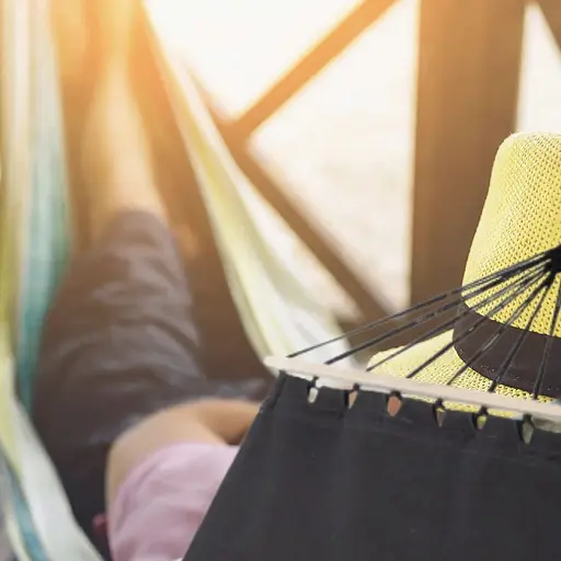 Гамак Jumi Garden тканевый с планкой темно-серый - фото 5