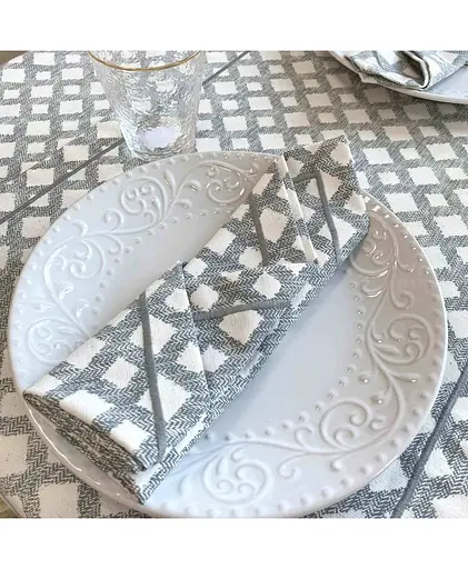 Серветка Прованс Avantime, 40х40 см, Лофт, сірий (17319)