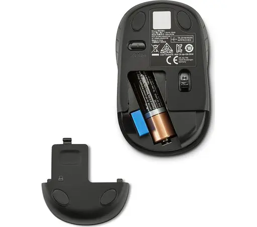 Мишка бездротова HP 200 Black Wireless Mouse, 3 кн., 1000 dpi, чорна - фото 4