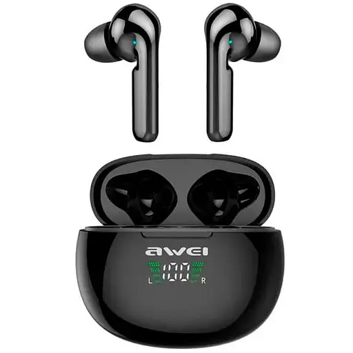 Наушники Awei Bluetooth T15P TWS IPX5 BT5.1, 45/390mAh, 7Hours