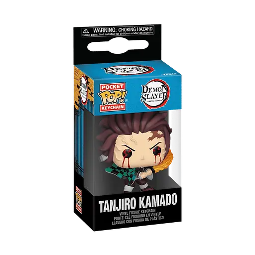 Фігурка брелок Funko Pop Фанко Поп Demon Slayer Tanjiro Клинок розсікаючий демонів Танджиро 4 см DS TK KC 4 - фото 3