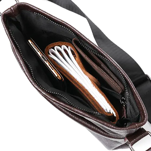 Чоловіча сумка SHVIGEL 24х26 см sum0020140 - фото 5