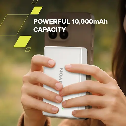 Павербанк Canyon Magnetic Gray 10 000 mAh / 20 Вт (CNS-CPB511G) - фото 5