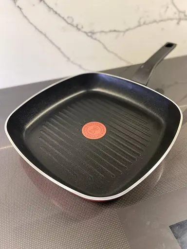 Гриль сковорода Tefal Simply Clean 26 см B5674053 с титановым антипригарным покрытием - фото 7