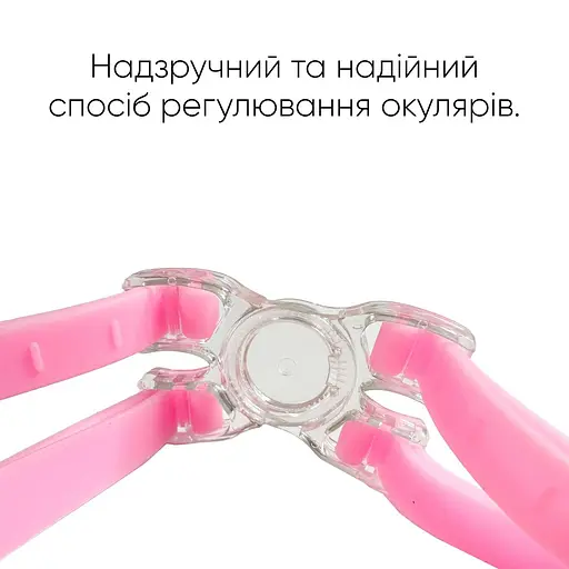 Окуляри для плавання Renvo Anda Pro Уні Anti-fog Рожевий OSFM (2SG510-05) - фото 6