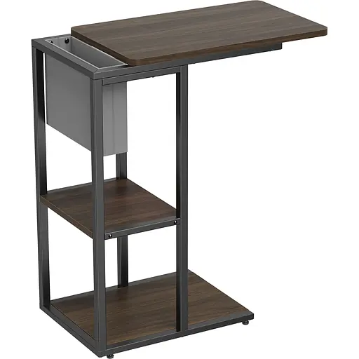 Приставний комп'ютерний стіл OfficePro SD175DW Dark Wood Black [143310]