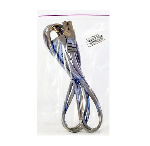 Кабель питания сетевой TCOM 220 вольт 2-контактный - фото 2