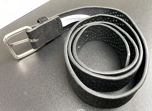 Ремінь C&A жіночий з перфорацією з екозамші 98-104х3 см acs0027564 - фото 3