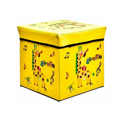 Сложный короб-органайзер C 68854 с влагоотталкивающим покрытием желтый 30 х 30 х 30 см - фото 2