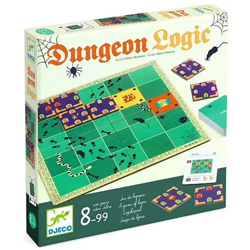 Настольная игра Djeco Логика подземелья (Dungeon Logic) (DJ08570) - фото 1