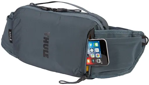 Сумка на пояс Thule Rail Hip Pack 2 л Dark Slate (TH 3204480) - фото 5