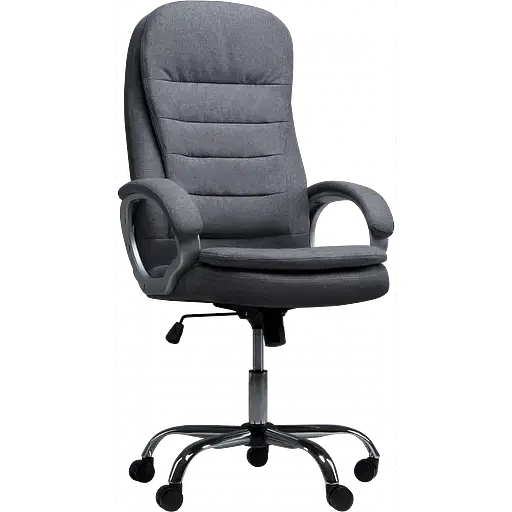 Офисное кресло GT Racer X-2873-1 Business Fabric Dark Gray (X-2873-1 Business Fabric Dark Gray) - фото 1