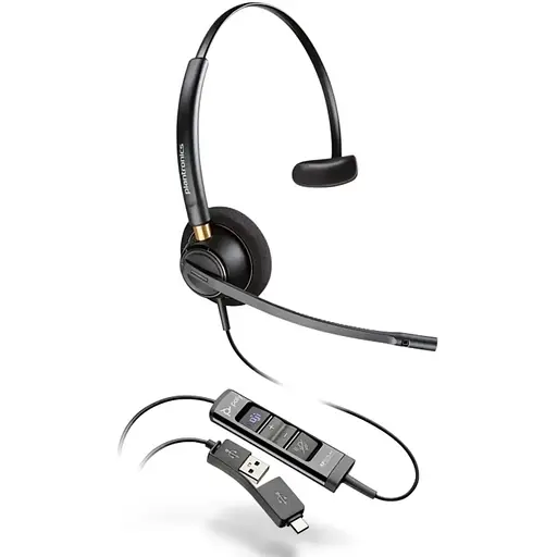 Гарнитура Poly компьютерная моно On-ear EncorePro 515-M USB-A всенаправленная черная