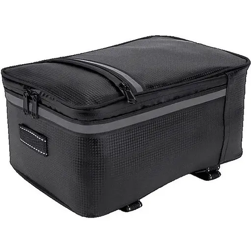 Водонепроницаемая багажная велосумка Gotel 9L черная 30х20х15 см sum0028920 - фото 1