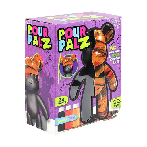 Набір для творчості ToyMonster Pour Palz Black Edition Ведмедик Моторошне частування (GS-G87784/1) - фото 3