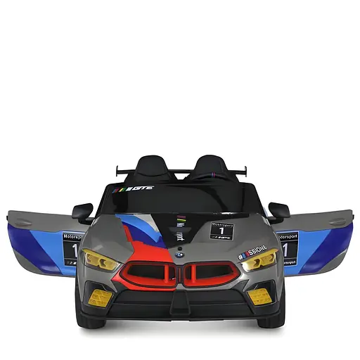Електромобіль дитячий Bambi M 5849EBLRS-11 24V спортивний BMW для двох із пультом керування - фото 9