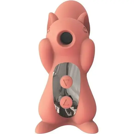 Вакуумный стимулятор с вибрацией KisToy Miss Orange