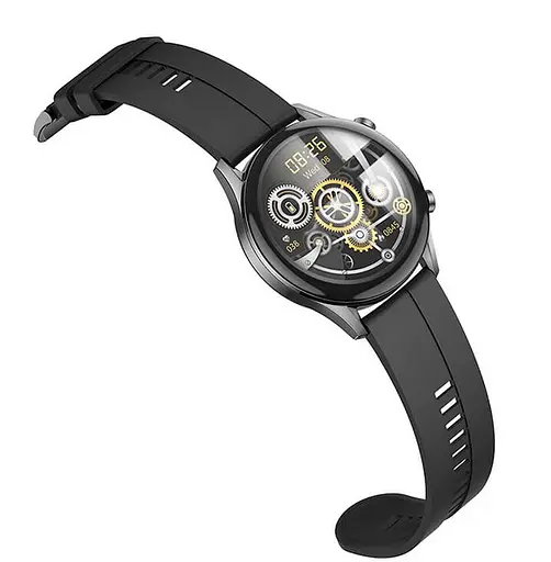 Розумний годинник Smart Watch Hoco Y7 + магнітна зарядка (Чорний) - фото 2