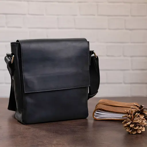 Сумка кожаная мужская SHVIGEL 22,5х23х5 см sum0012473 - фото 6