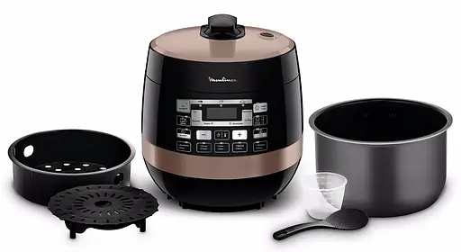 Мультиварка - скороварка Moulinex CE430A34 Чорний/коричневий UA - фото 4