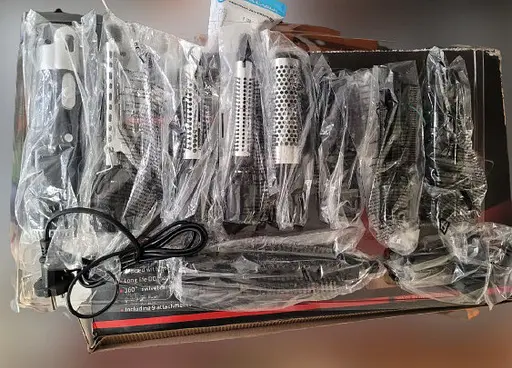 Фен-стайлер Gemei Gm-4833 10 в 1 набір з насадками для укладання волосся - фото 2