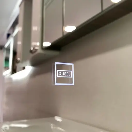 Дзеркало Dusel DE-M1041 75x100, Білий - фото 7