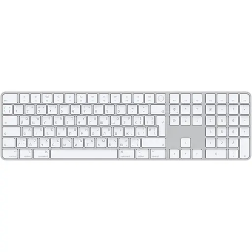 Клавіатура Apple Magic Keyboard with Touch ID and Numeric Keypad MK2C3 (60053)