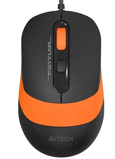 Мышь A4Tech Fstyler FM10S USB Black/Orange (FM10S (Orange)) - фото 1
