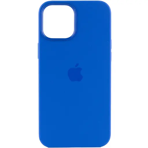 Чохол Silicone case AAA with Magsafe and Animation для Apple iPhone 12 Pro Max 6.7 Синій/Capri Blue - фото 2