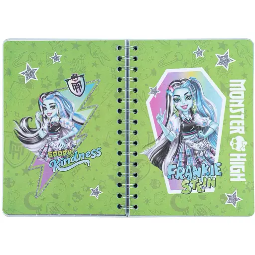 Щоденник шкільний Kite Monster High на спіралі тверда обкладинка (MH25-438) - фото 6