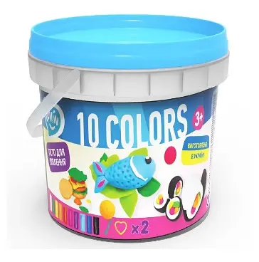 Набір для ліплення з тістом Відерце міні для хлопчиків, TM Lovin