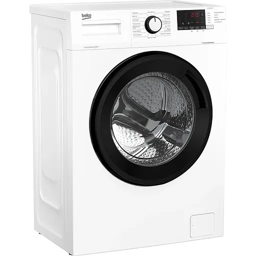 Стиральная машина Beko фронтальная 6 кг 1200 A+++ 45 см дисплей инвертор белый - фото 5