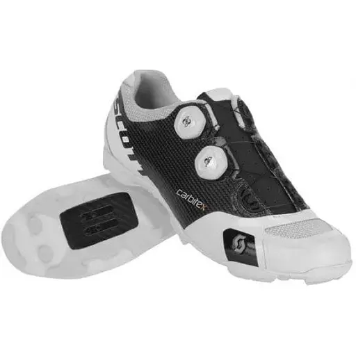Веловзуття Scott MTB RC SL 265943 42.5 Чорний/Білий (1081-265943.5545.015)