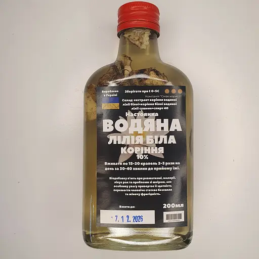 Настойка на корне белой водяной лилии 200 мл - фото 1