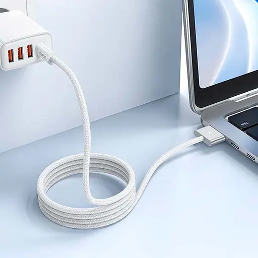 USB Магнітний кабель Hoco X103 Type-C MacBook 140W 2 м - фото 3