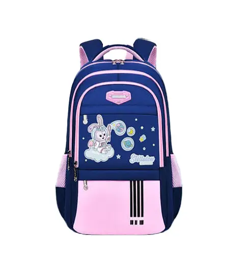 Рюкзак C 72852, розмір 30х12х45 см, 3 відділення, 4 кишені, на блискавці, пакеті (69000677285240 МІКС - фото 1