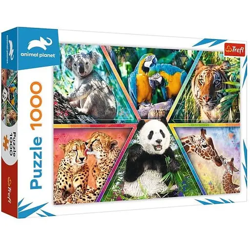 Пазл Trefl Царство животных коллаж 1000 эл. (10672)
