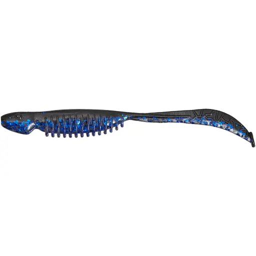 Силікон Reins Curly Shad 3.5" B11 Blue Belly (11 шт/уп)